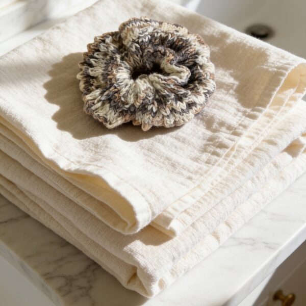Made by Tania - Natural Fibre Scrunchie
