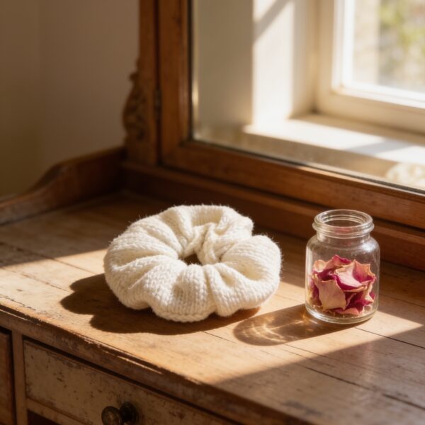 Made by Tania - Natural Fibre Scrunchie