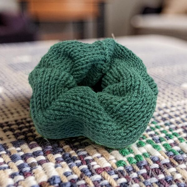 Made by Loretta - Made with Love Natural Fibre Scrunchie
